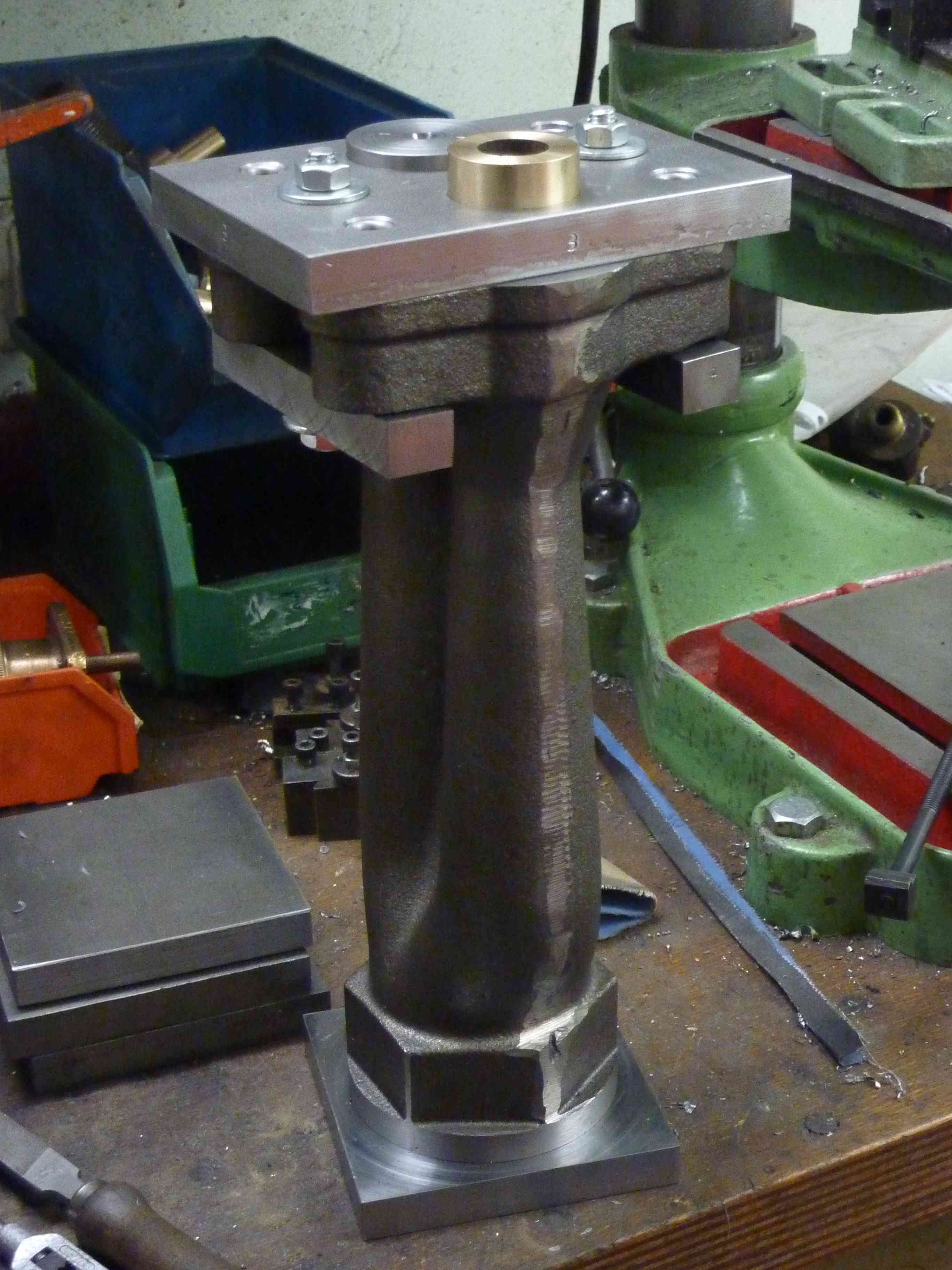 Luftsauger Diffusor mit Bohrschablone